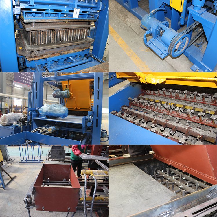 High Quality Automatic Cement Brick Making Machine Hollow Solid Brick Making Machine Production Line QT4-15