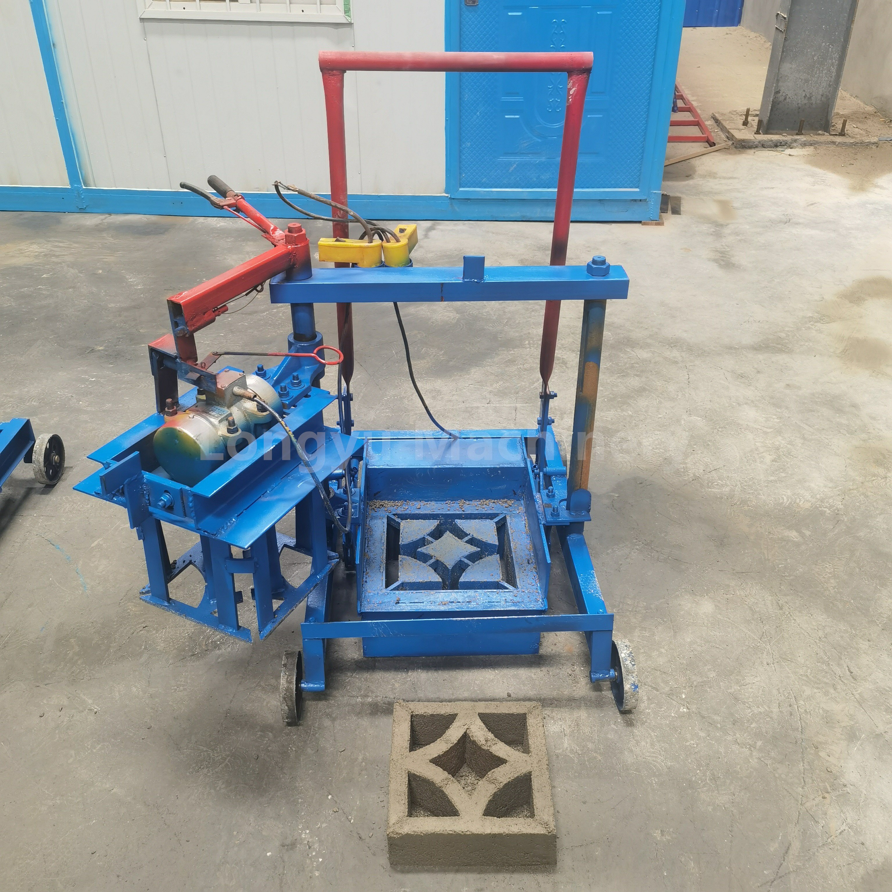 2-45 Small Brick Making Machine Interlocking Brick Machine