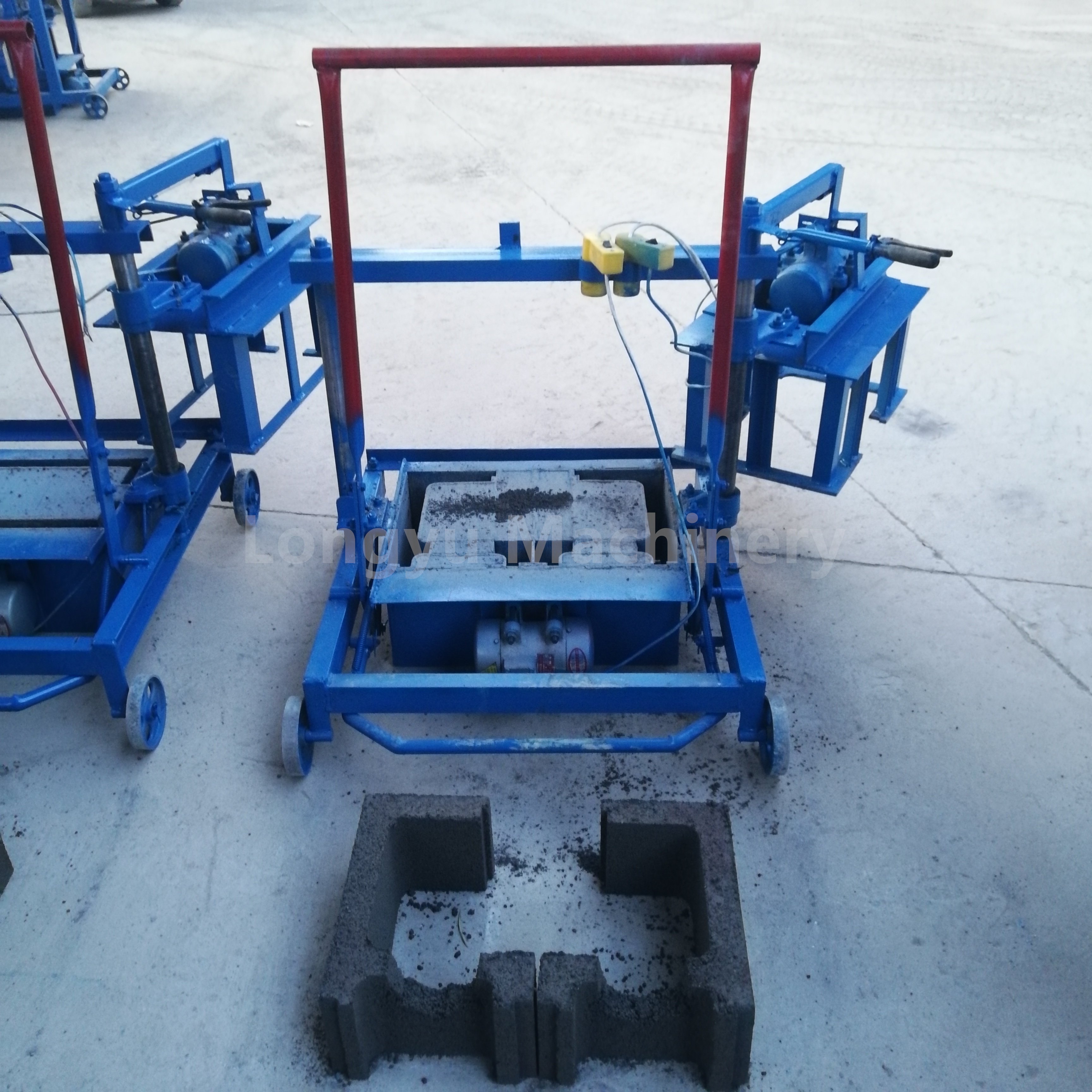2-45 Small Brick Making Machine Interlocking Brick Machine
