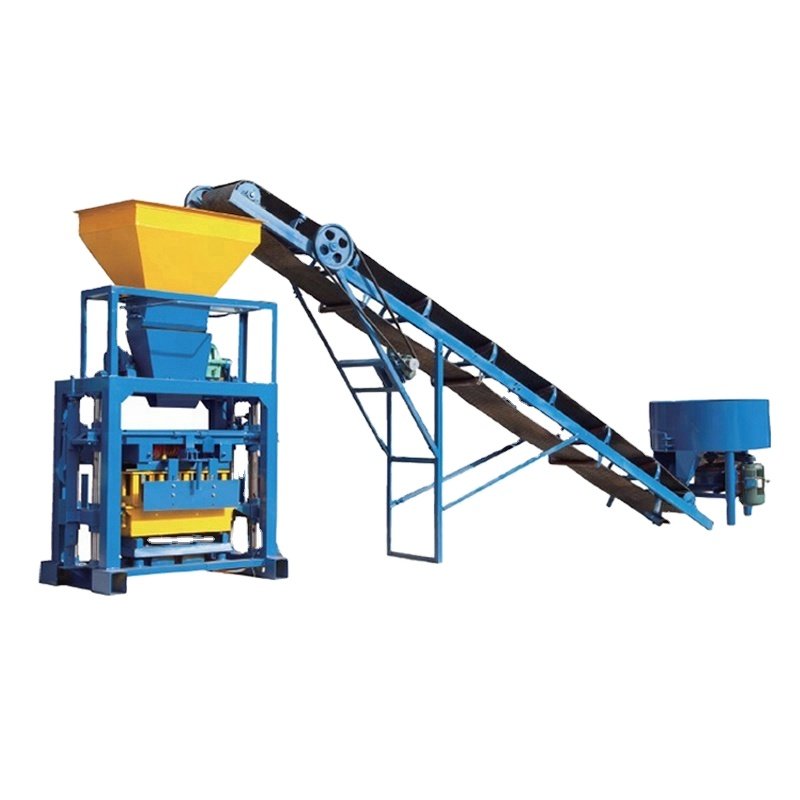 Hot Sale QT 40-1 Manual Hollow Brick Making Machine Automatic Cement Block Vibration Mold for Home Use and Manufacturing Plant