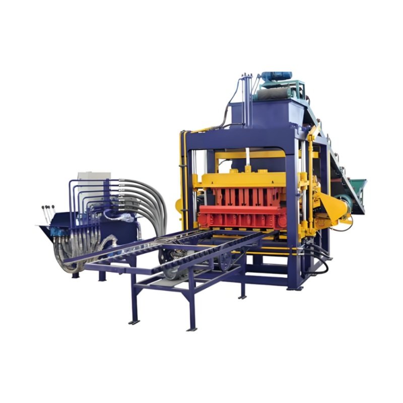 Price of paving brick making machine/4-35 Concrete interlocking hollow block making machine