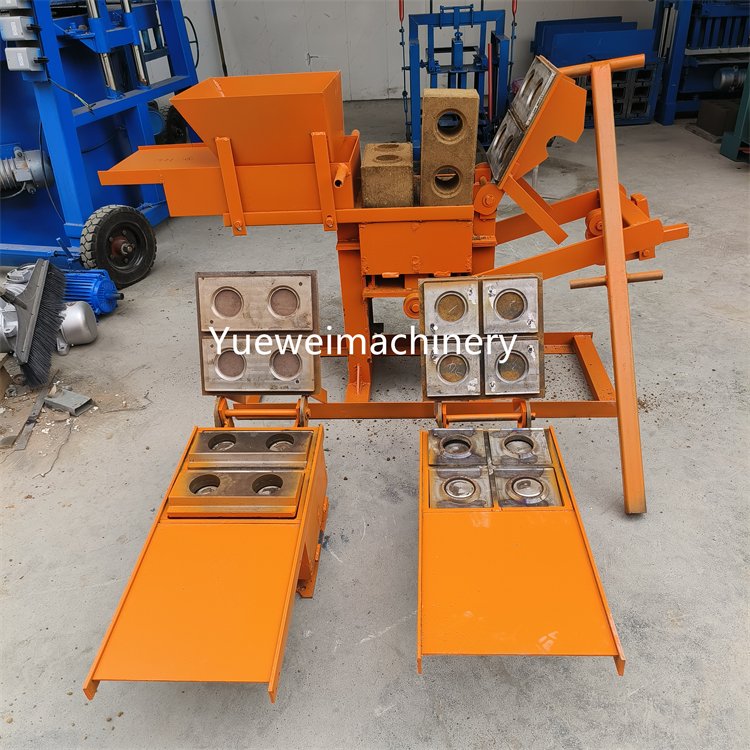 Small model clay manual interlocking brick brick wall clay brick making machine mold customized changeable