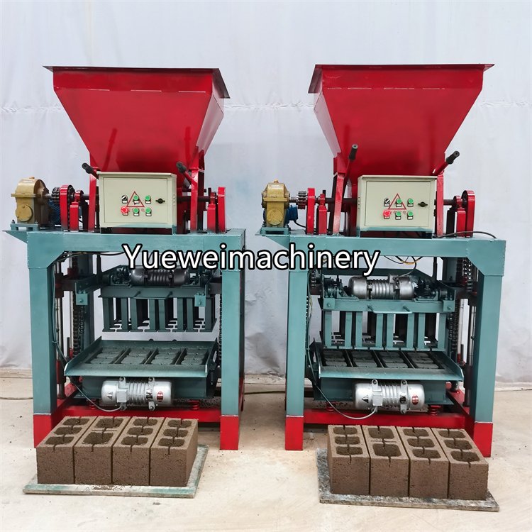 Popular High Quality Semi-Automatic Construction Machinery Concrete Cement Hollow Solid Block Brick Making Machine for Sale