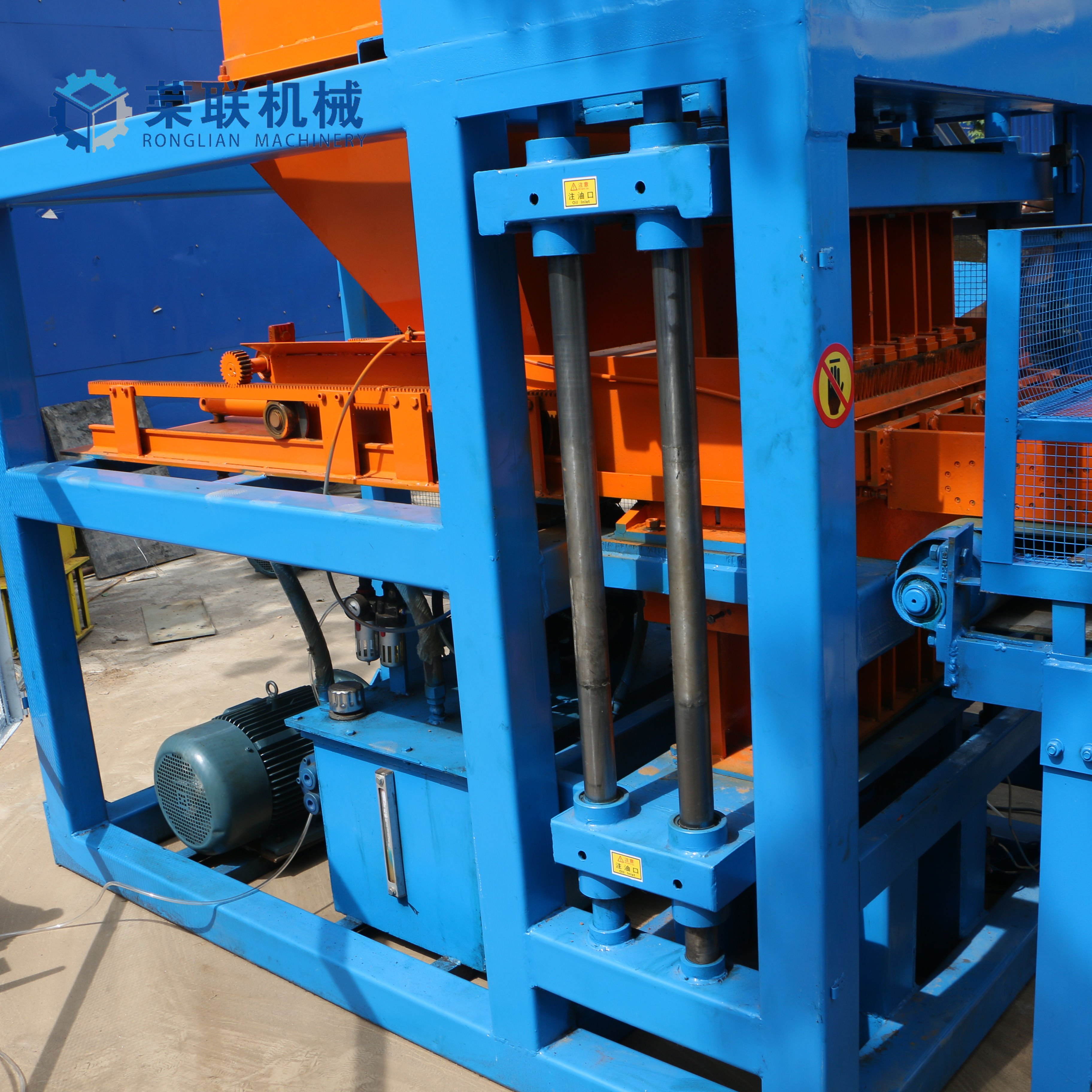 bricks machine production fully automatic mud bricks making machine solid clay brique brick machine
