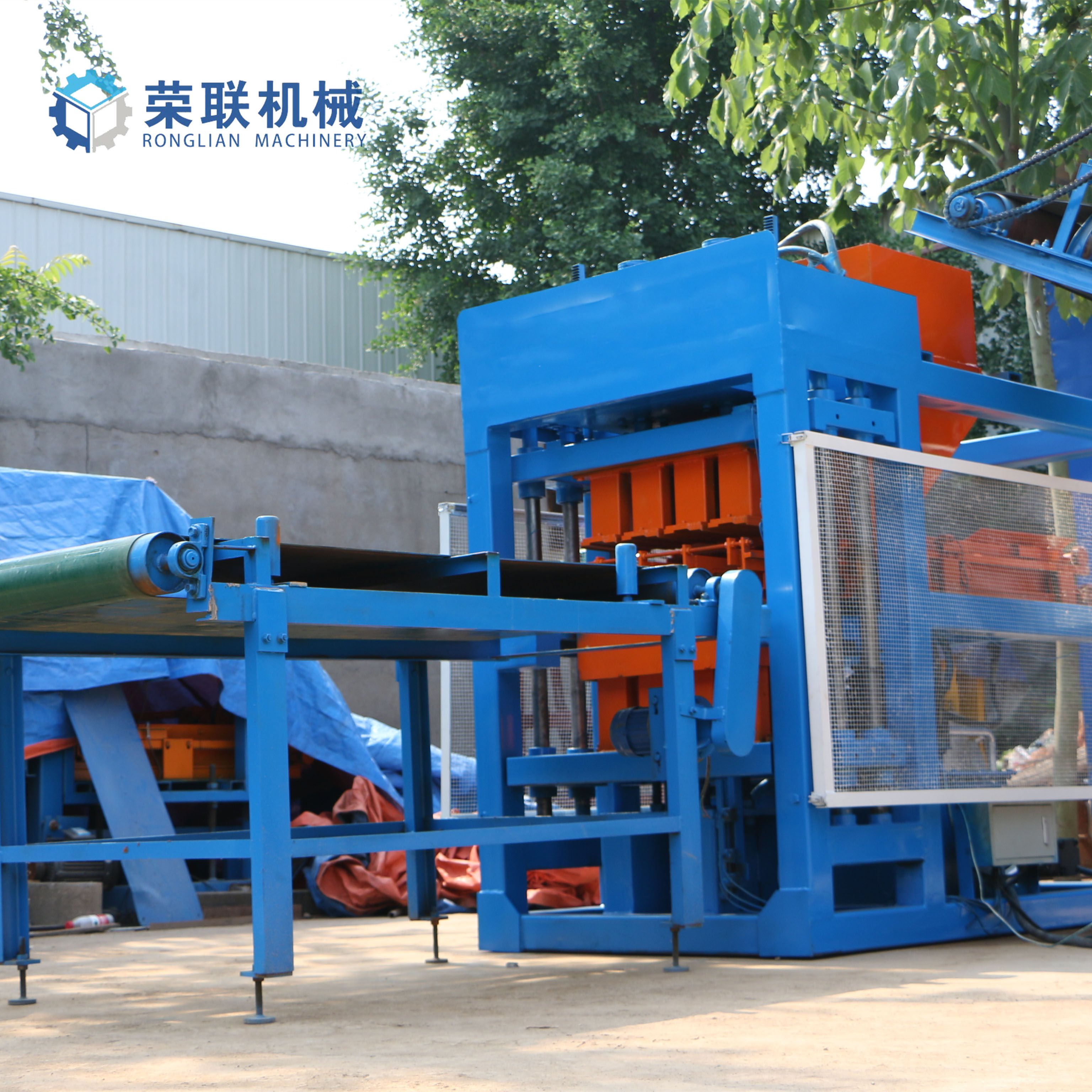 bricks machine production fully automatic mud bricks making machine solid clay brique brick machine