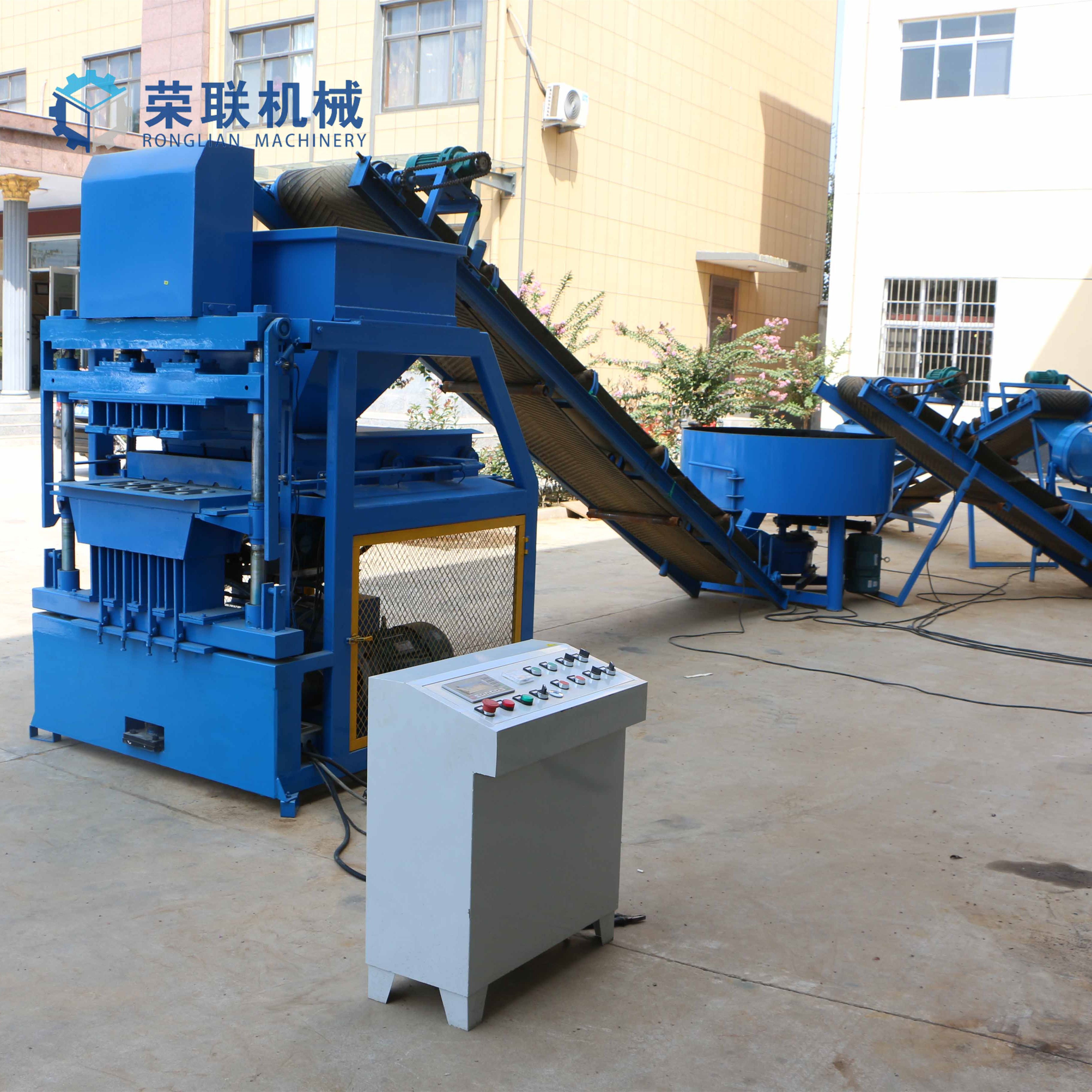 bricks machine production fully automatic mud bricks making machine solid clay brique brick machine