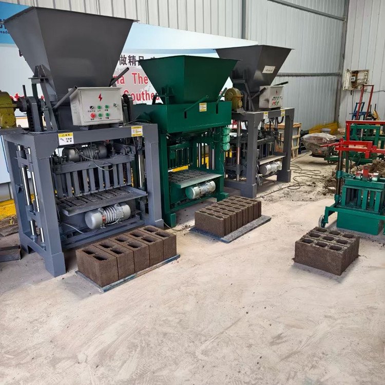 L4-35B Hollow Block Making Machine Semi-auto Brick Making Machinery Brick Making Machinery