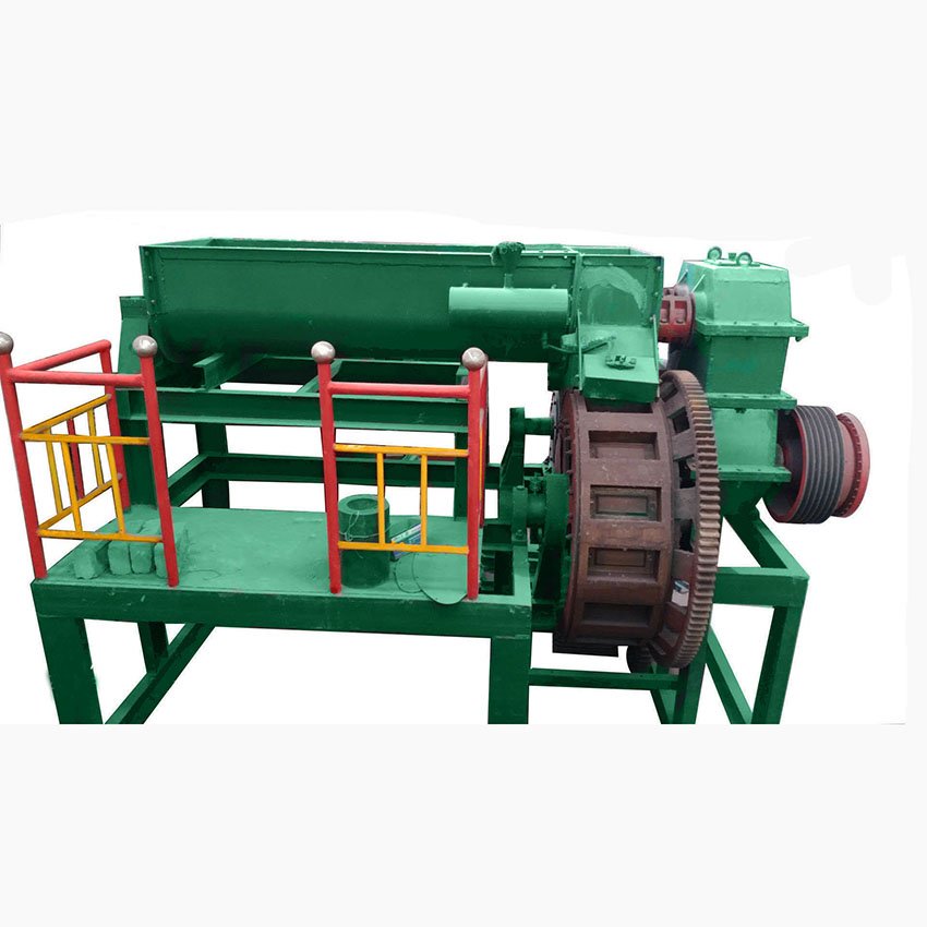 Automatic rotary clay logo brick making machine