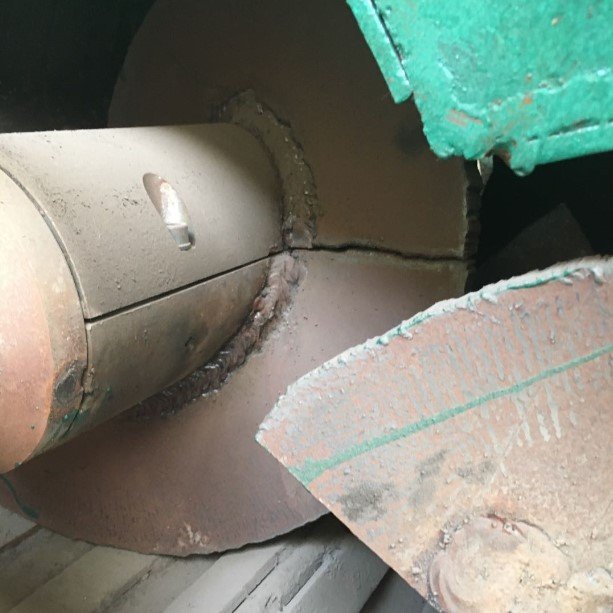 Automatic rotary clay logo brick making machine