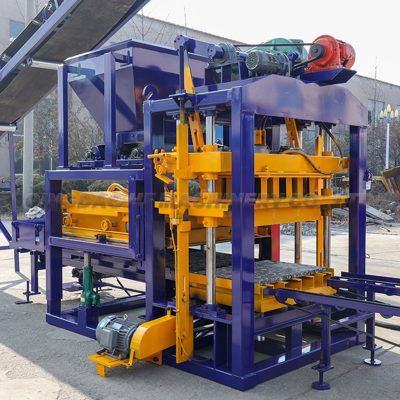 Qt4-25 concrete block machine price interlocking Manual Brick Making Machinery