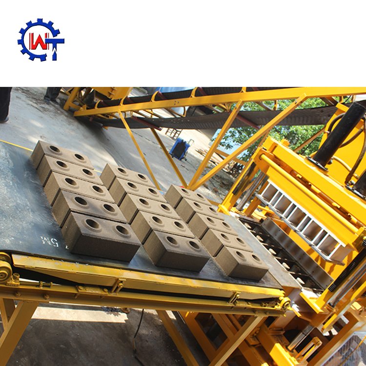 WT5-10 Automatic Clay Soil Interlocking Brick Block Making Machine Clay Brick Machine Making Red Brick Making Machine In India