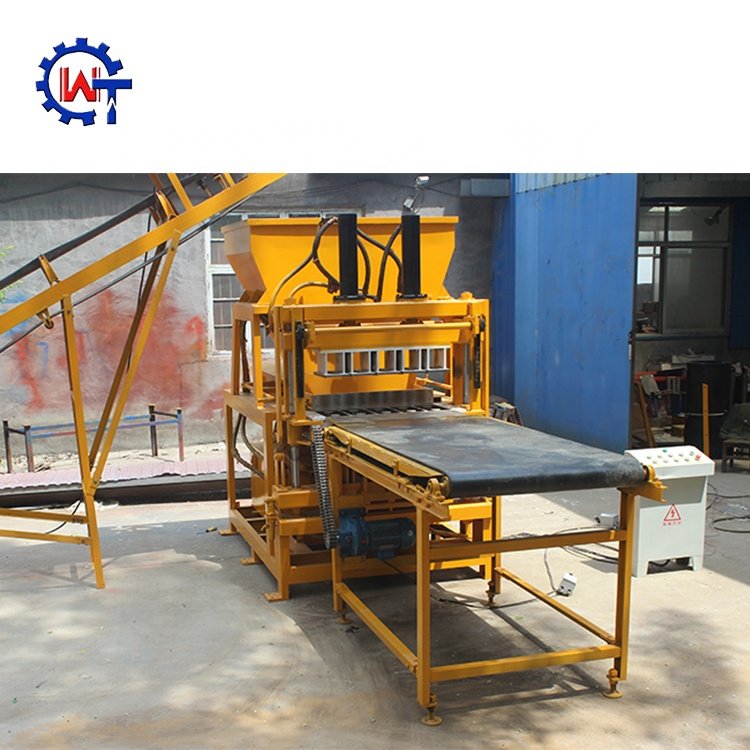 WT5-10 Automatic Clay Soil Interlocking Brick Block Making Machine Clay Brick Machine Making Red Brick Making Machine In India