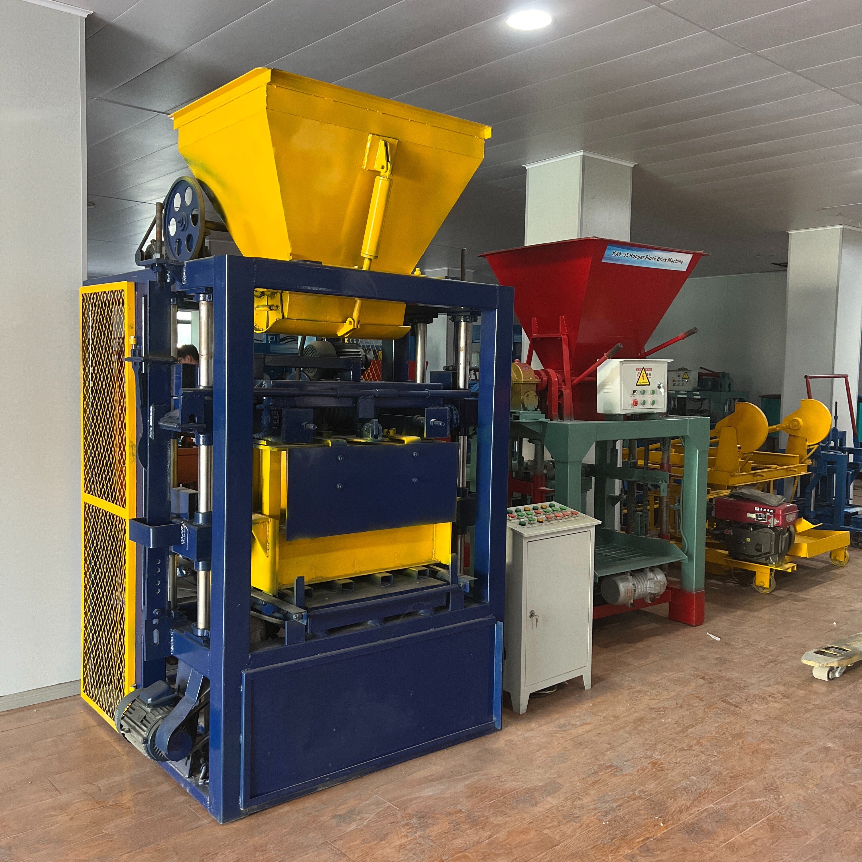 Machine Making Bricks Cement Brick Making Machinery Automatic Cement Brick Making Machine