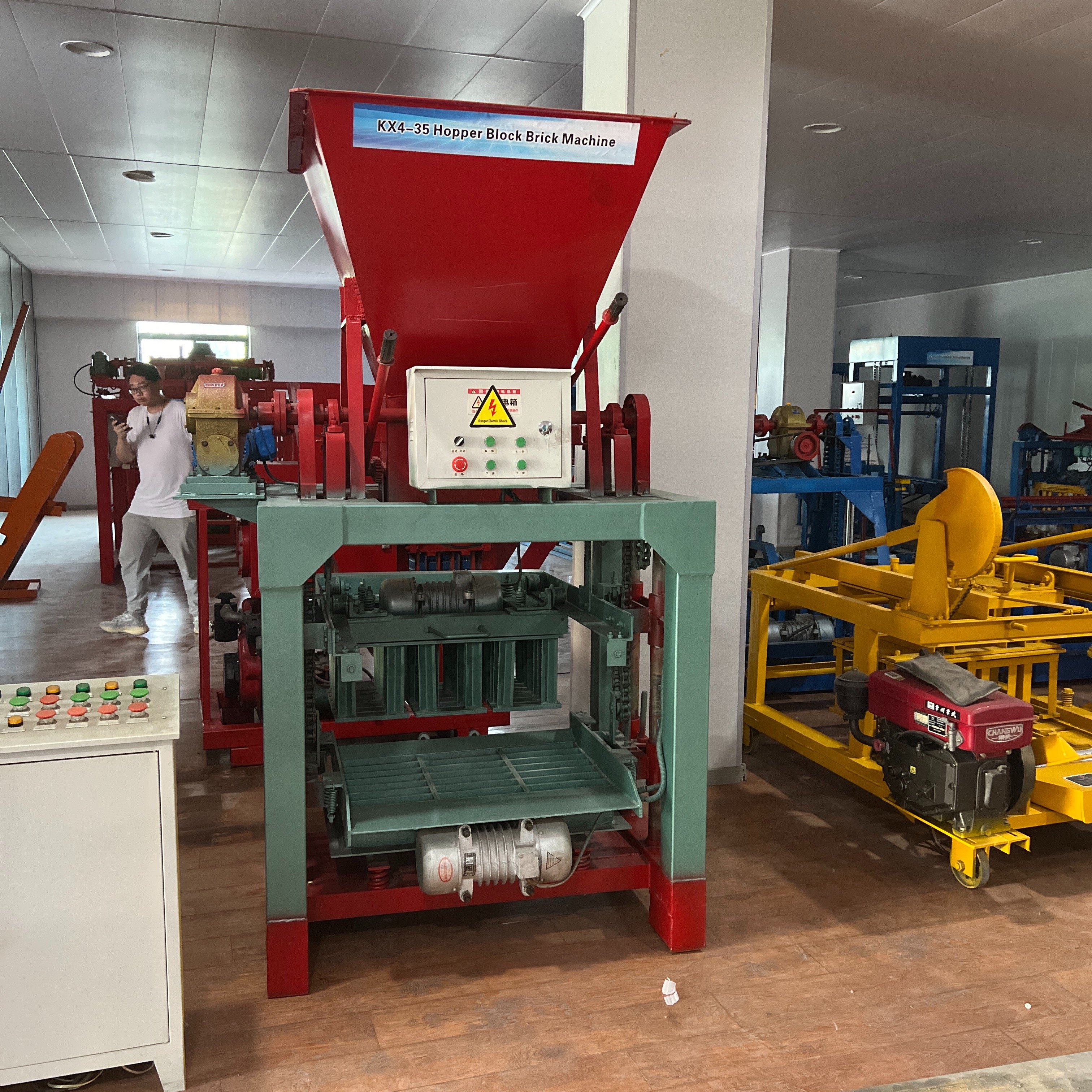 Machine Making Bricks Cement Brick Making Machinery Automatic Cement Brick Making Machine