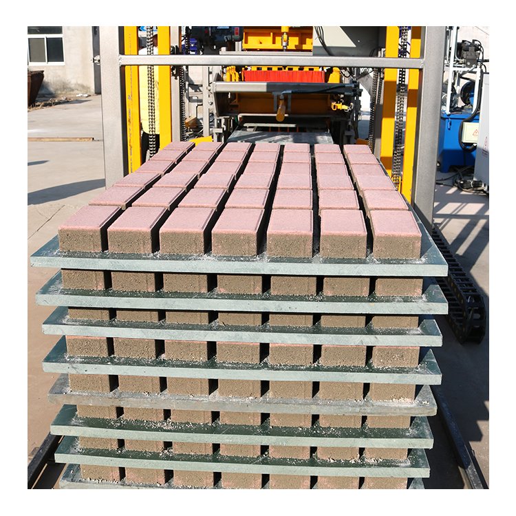 Hongfa construction QT6-15 concrete brick making machinery cement hollow block equipment production line pavement device