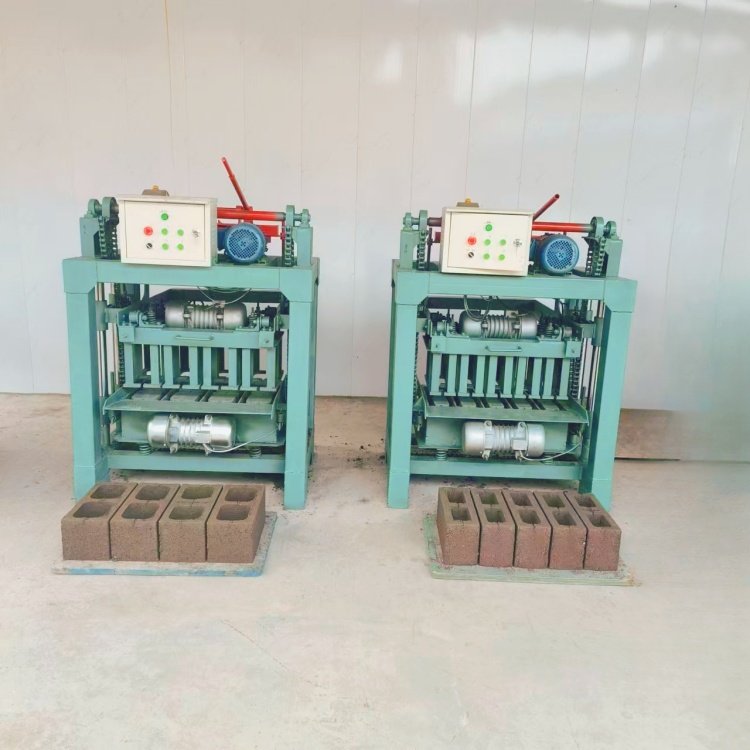 Block brick machine hollow cement block brick making machine full set manufacturer low price
