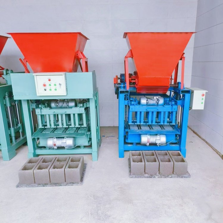 2024 Brick Making Machine Cement Semi-Automatic Brick Making Machine 4-35B Brick Production Line