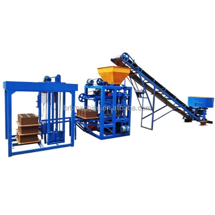 High-performance and low-cost QT4-23 / QT4-24 hollow automatic brick making machinery production plant small brick machine