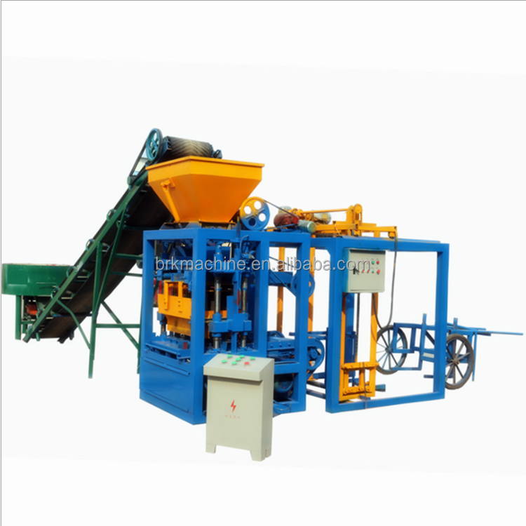 High-performance and low-cost QT4-23 / QT4-24 hollow automatic brick making machinery production plant small brick machine