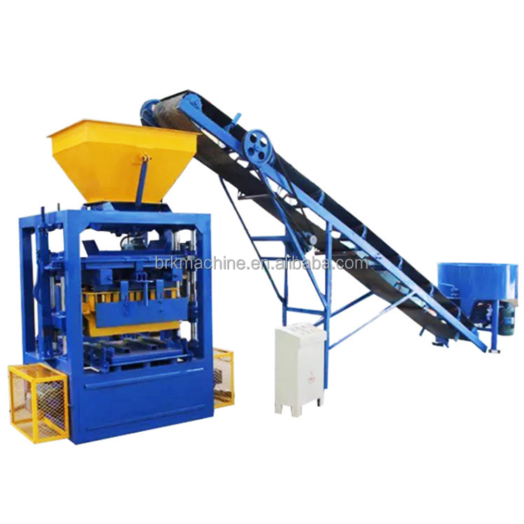 High-performance and low-cost QT4-23 / QT4-24 hollow automatic brick making machinery production plant small brick machine