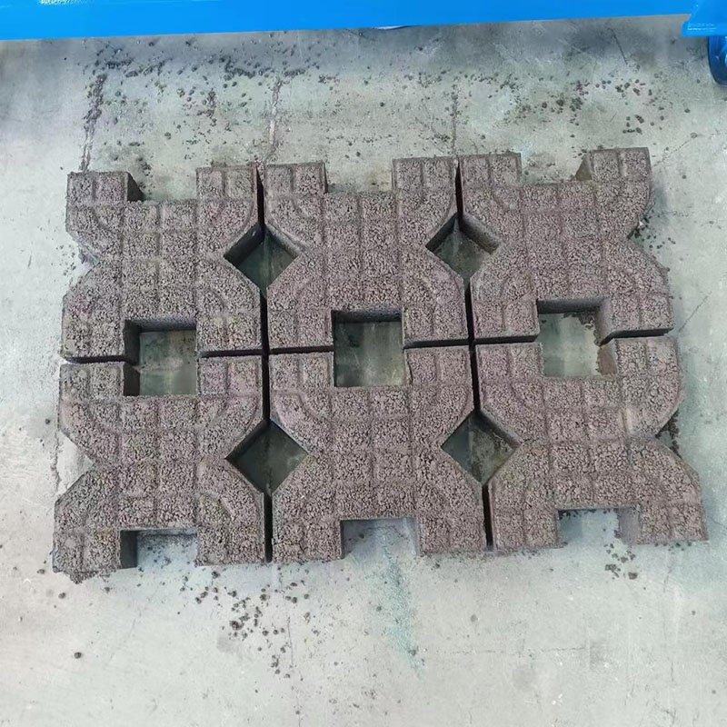 Egg Laying Small Manual Concrete Cement Block Rotation Type Brick Making Machine For Sale In Uganda