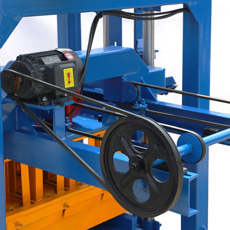 Qtj4-40 Brick Making Machine For Building Construction Equipment Machine De Fabrication De Blocs