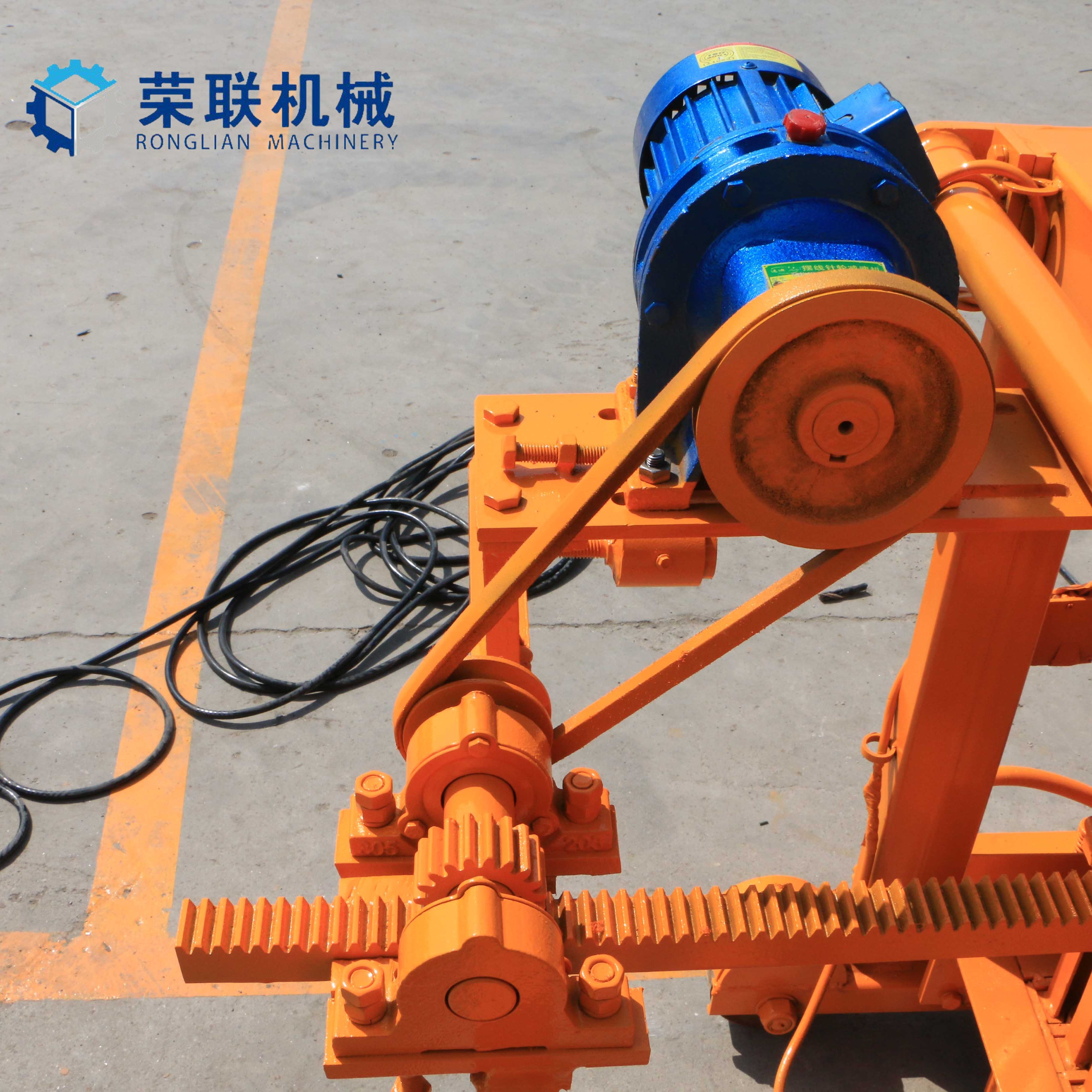 Ronglian factory Qt40-3A Egg Laying Hollow Cement Paver Block Making Machine