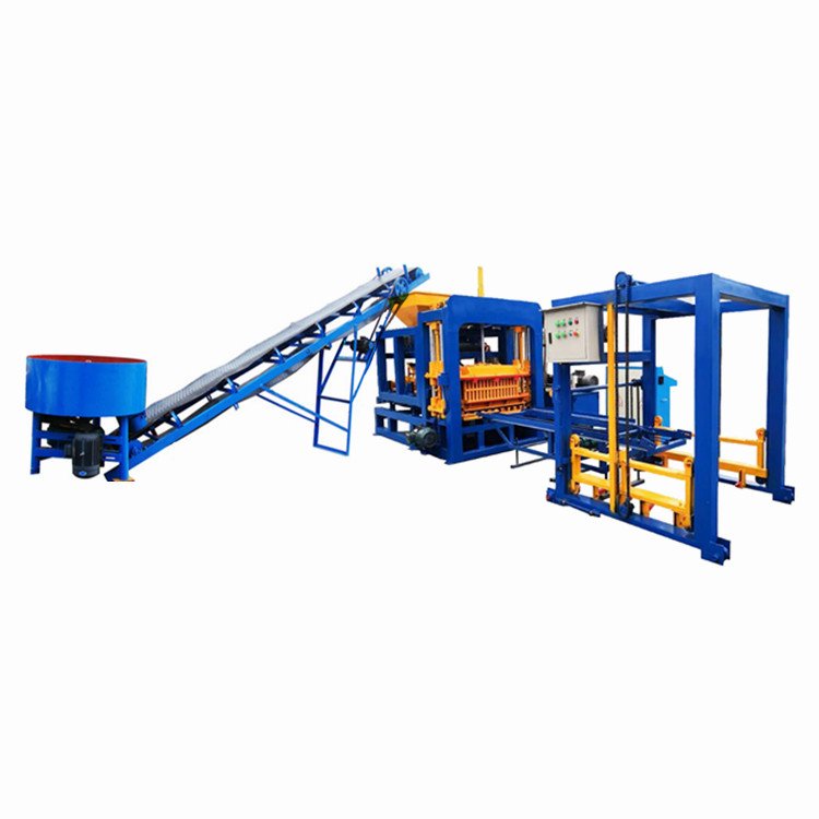 Operation method QT4-15 automatic interlocking concrete block block production plant machinery Ghana