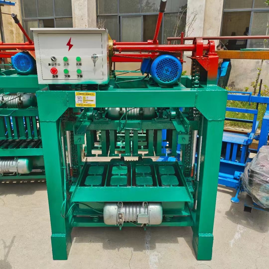 Low Cost Cheap Economical Semi-automatic Brick Machine Block Machine Popular Widely Used In Cote d'Ivoire