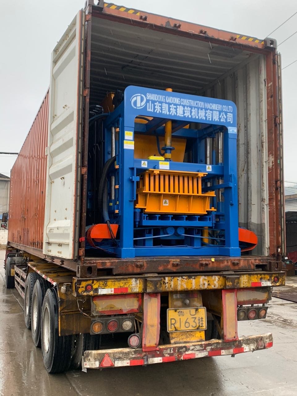 qt4-15E automatic hydraulic interlocking paver hollow concrete block machine brick making machinery