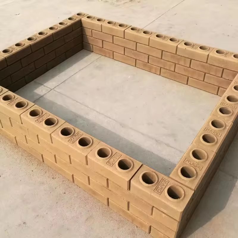 LONTA QMR2-40 manual brick maker hollow paver mould mud earth soil clay brick block making machine brique en terre