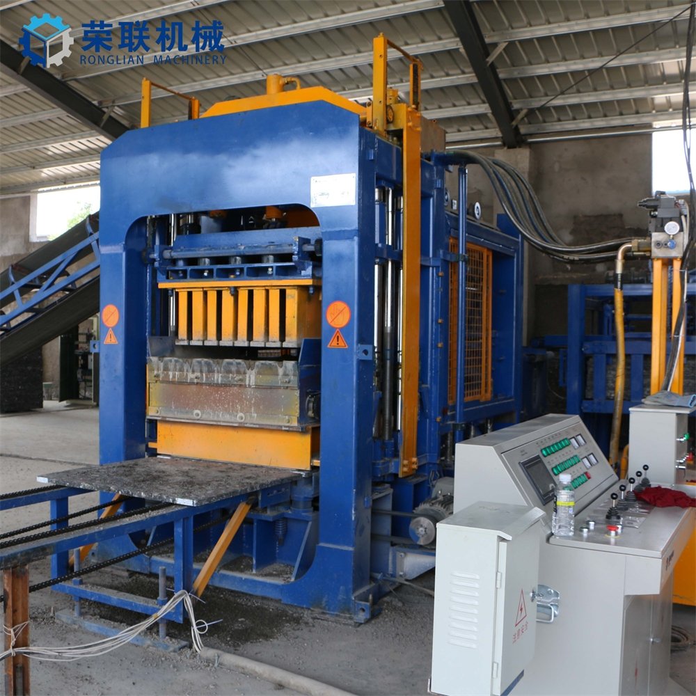 High Quality Construction Machinery Paver Machine Concrete Brick Making Machine Price sale in Nigeria