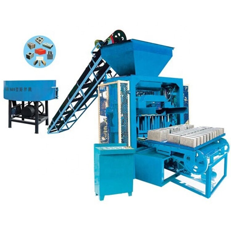 QTJ4-35 semi Automatic Concrete Block Making Machine with High Capacity and Low Price