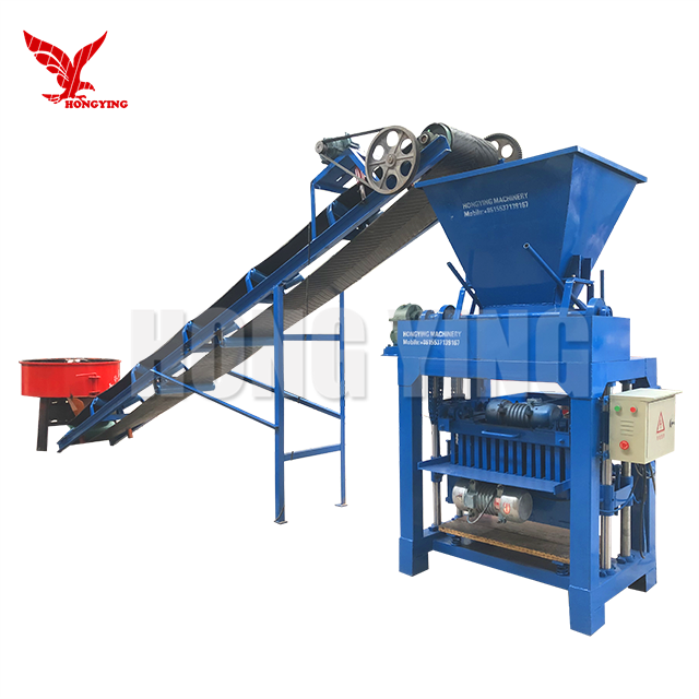 Popular model QMJ4-35D cement brick block making machine price/hollow maker block making machine