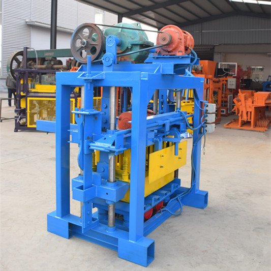 QTJ4-35B Concrete Cement Block Brick Making Machine For Sale In Uganda