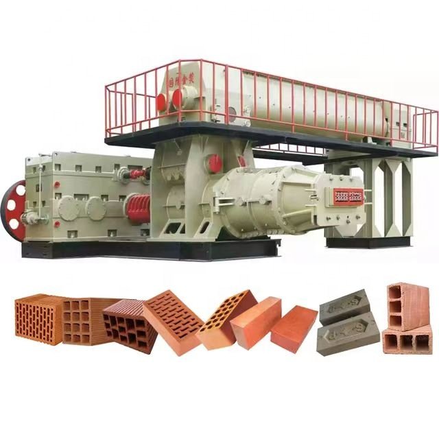 High quality fully automatic red clay multifunctional brick making machine made in shaanxi
