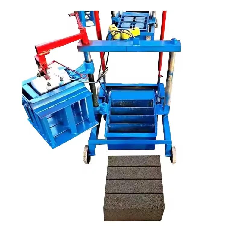 New Design Manual Clay Interlocking Small With Hydraulic Brick Making Machine small manufacturing machine brick making machine