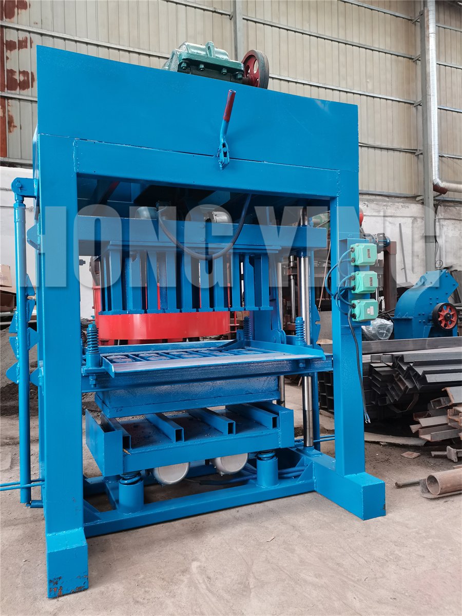 QTJ4-40A Manual Concrete Hollow Block Solid Brick Making Machine