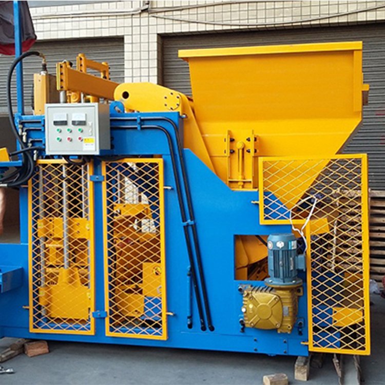 WT12-15 egg laying brick making machinery concrete machinery cement hollow block cutting machines