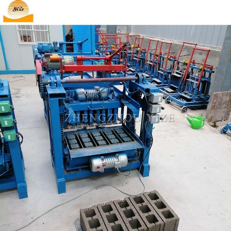 China factory price block maker machine Automatic and manual cement sand brick making machinery mold for sale