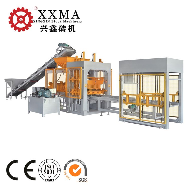 Interlock bricks cement making machine QT5-15 solid block machine price.