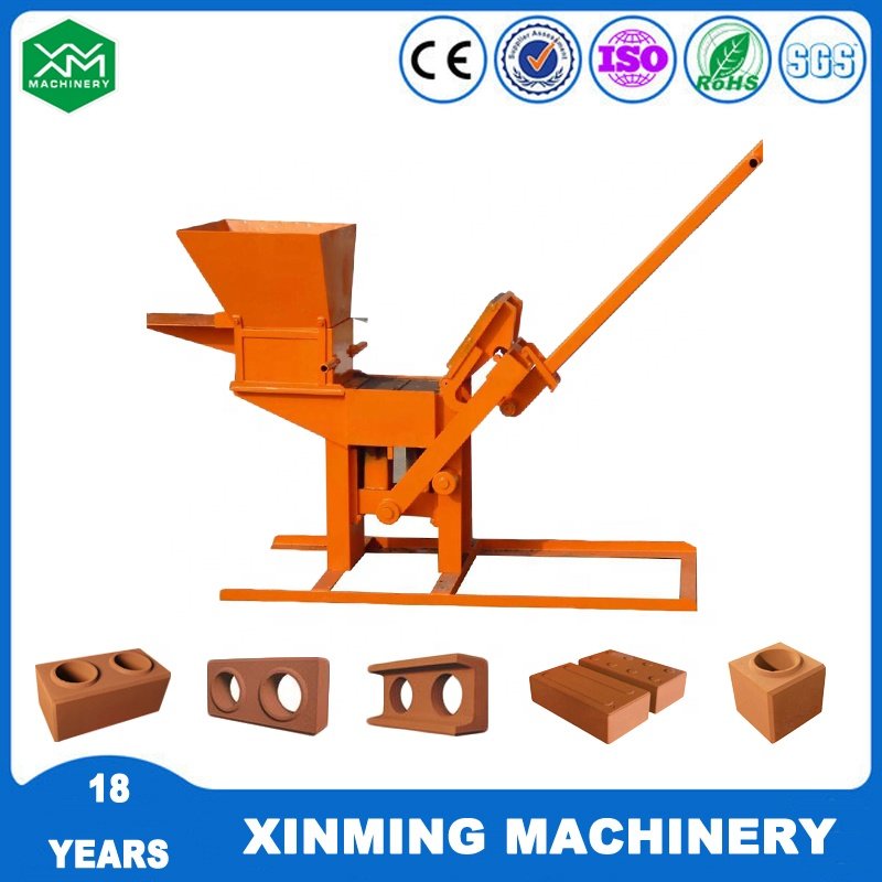 Wholesale small handmade household clay block machine, can produce a variety of clay bricks
