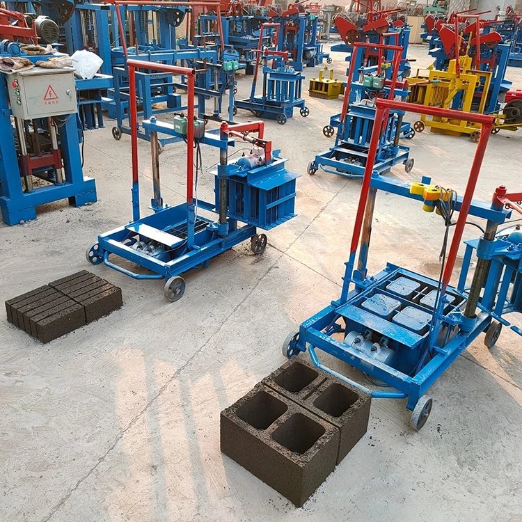 Portable clay brick making machinery eco brick machine brick machine