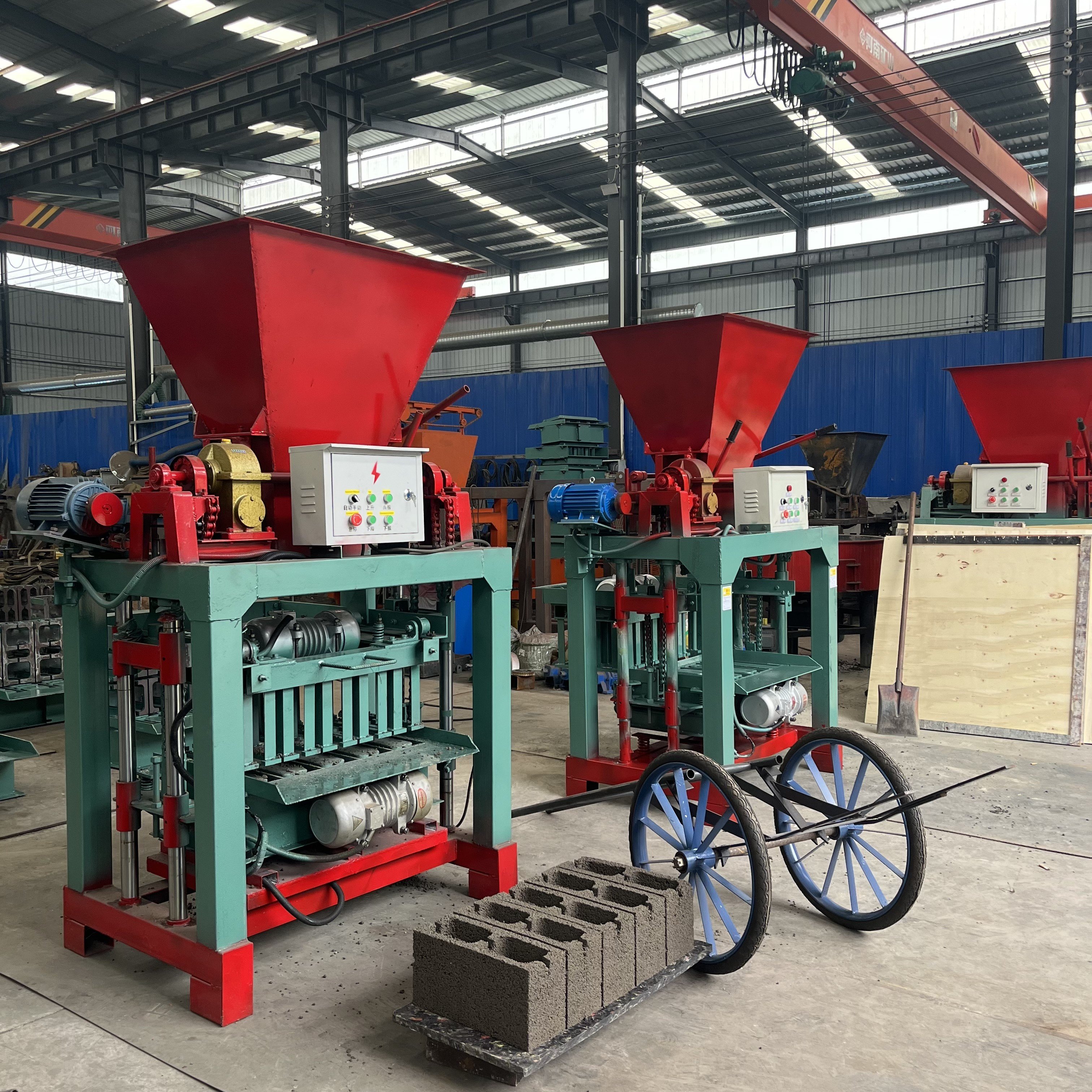 brick making machine by mixing sand & melt plastic brick making machinery first brick 75mm