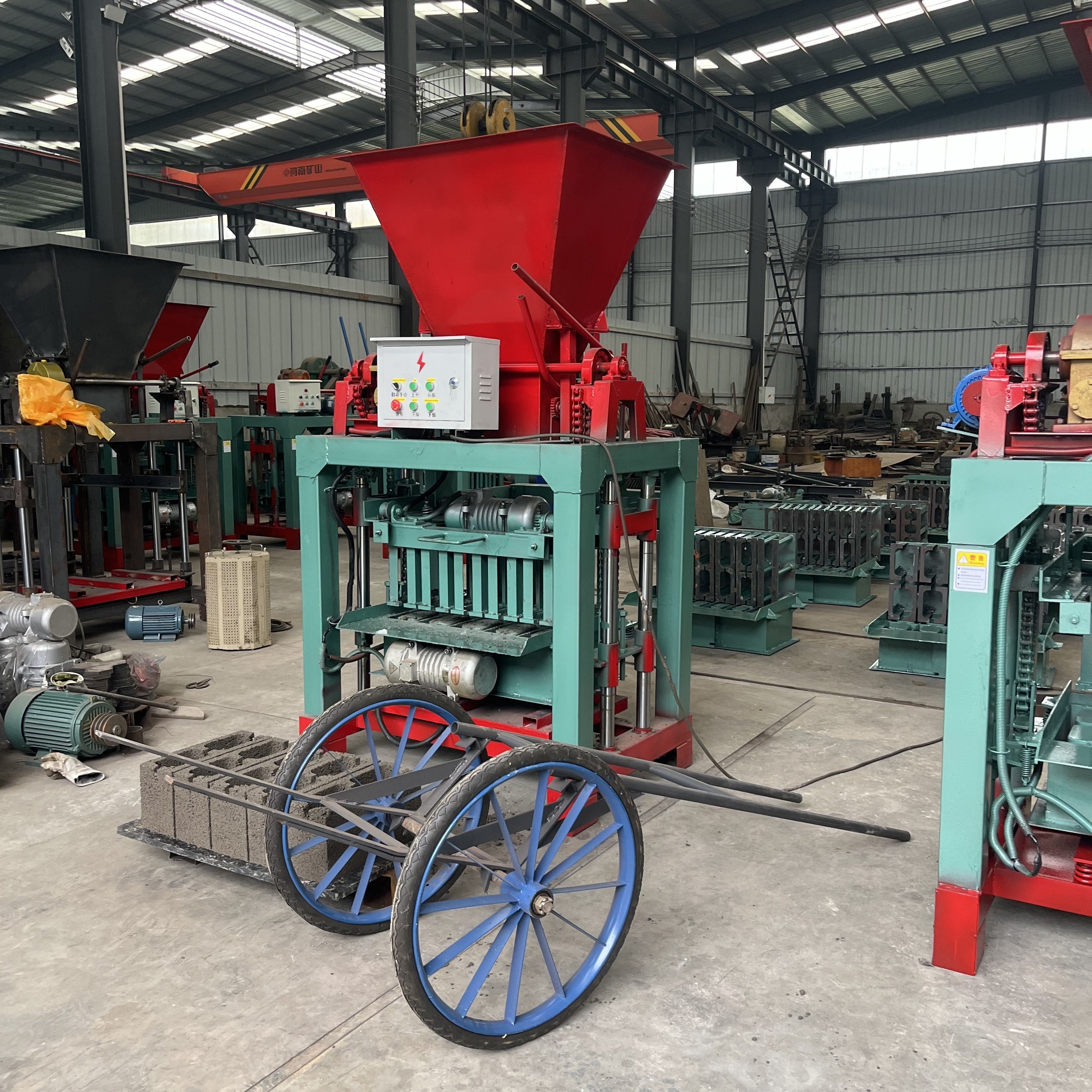 brick making machine by mixing sand & melt plastic brick making machinery first brick 75mm