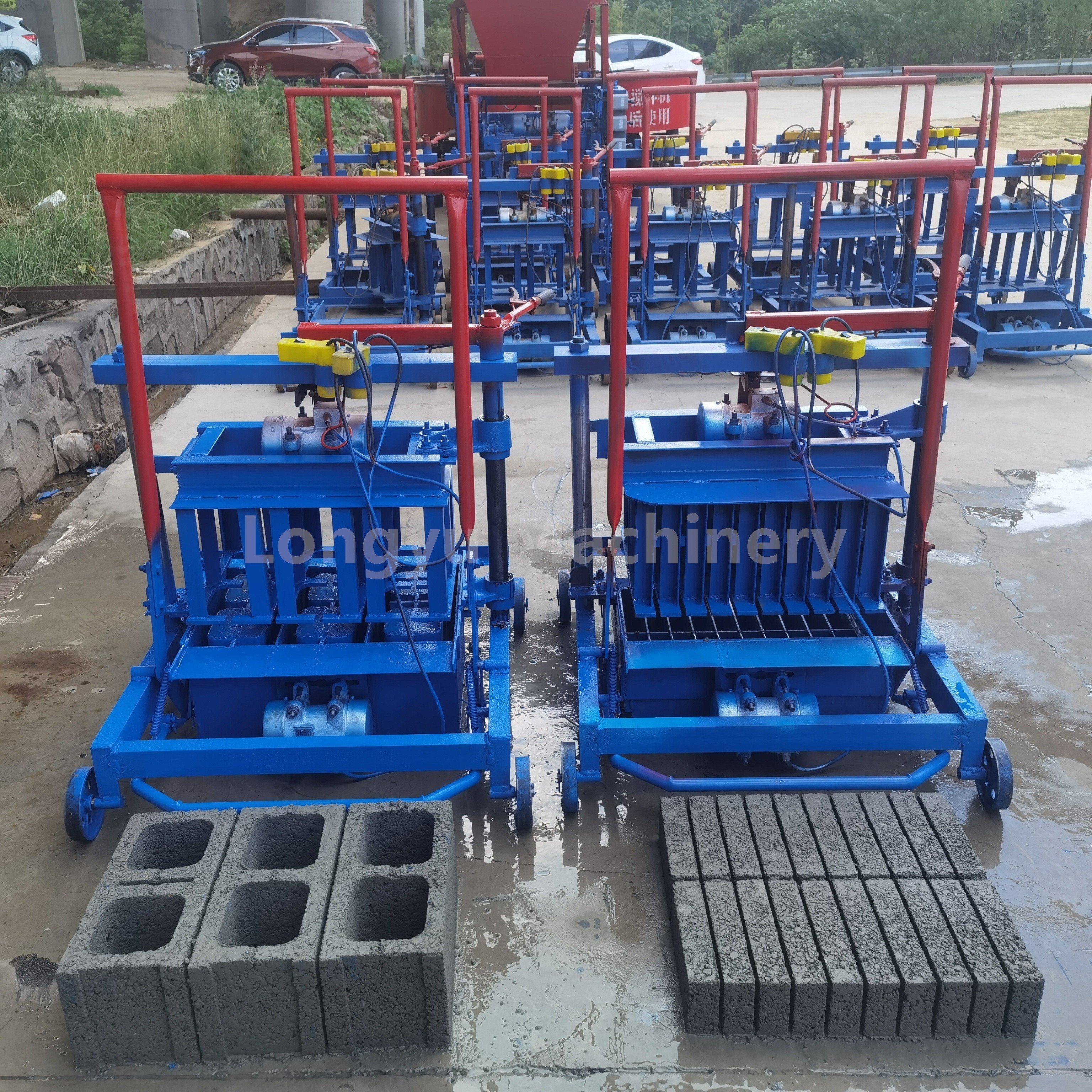 Small Brick Manual Concrete Block Making Machine Concrete Block Making Machine Manufacturer