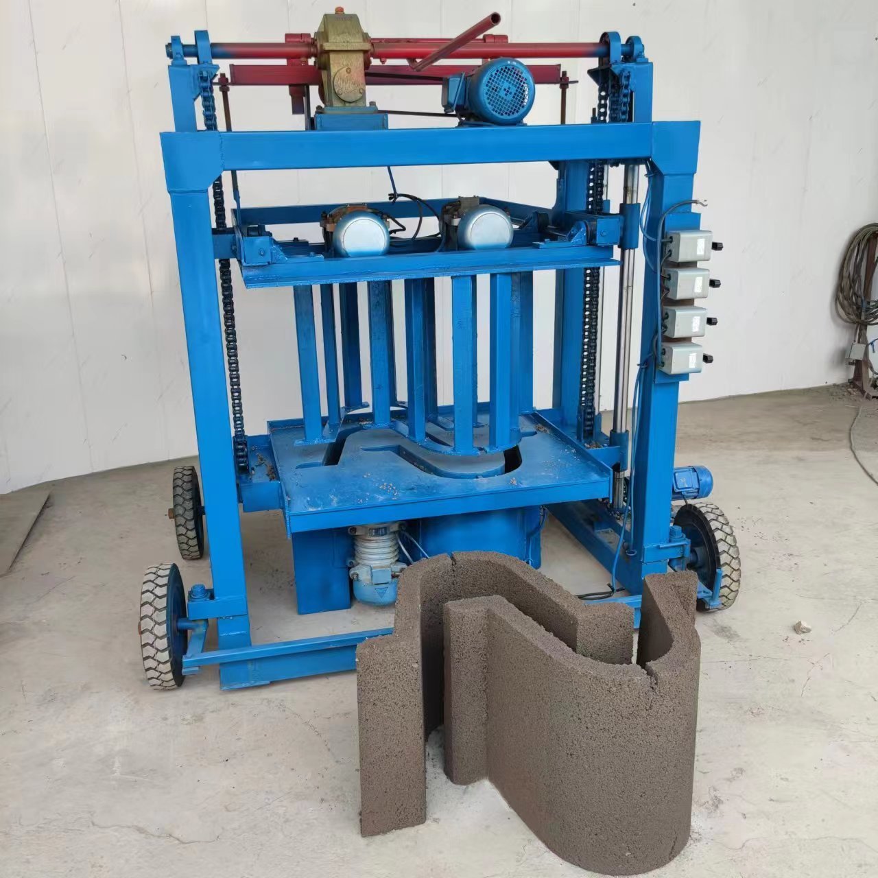 Brick Making Machine With Good Brick Quality And Fast Forming Speed Brick Machine Making