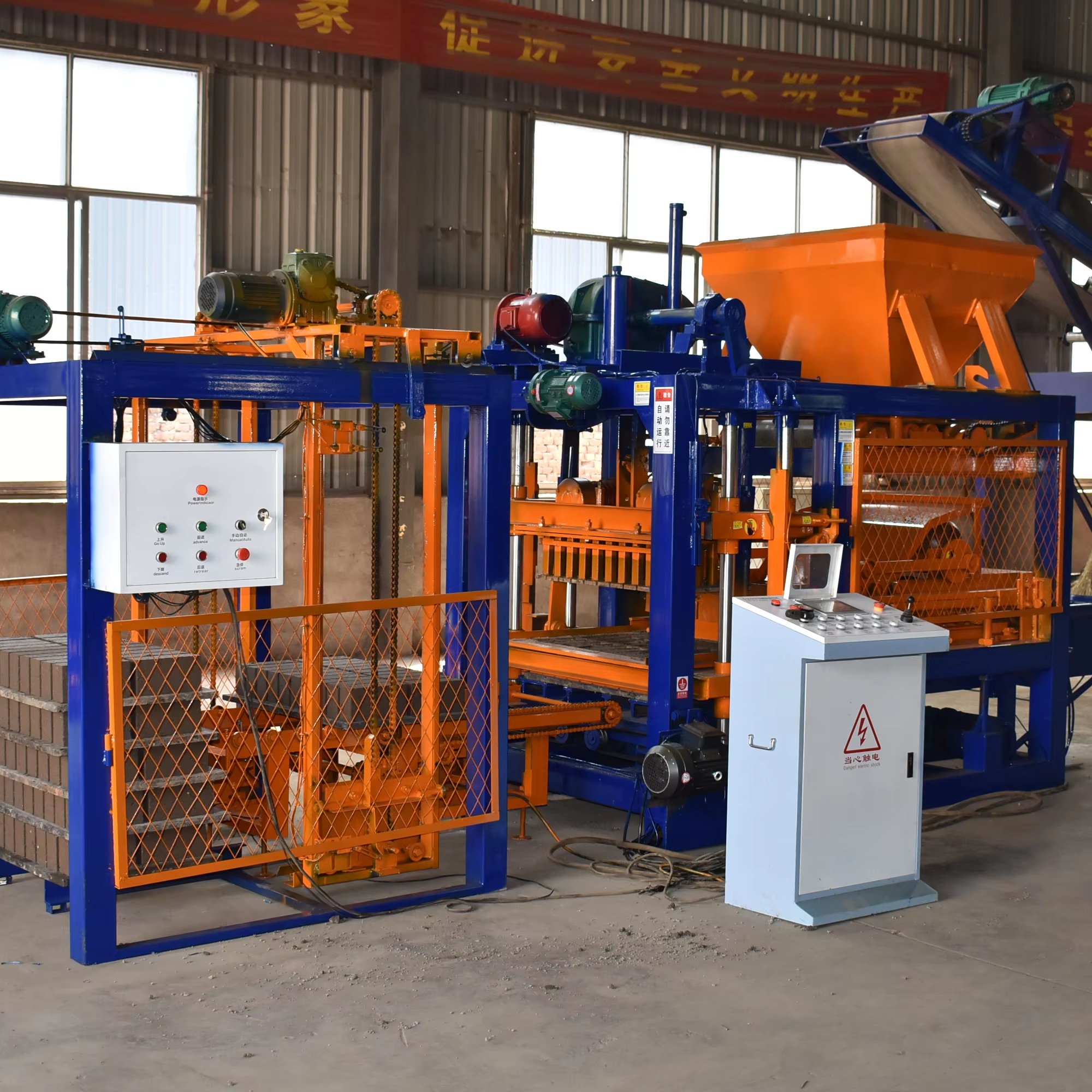 QT 4-25 machinery brick making &machines for business & automatic brick machine