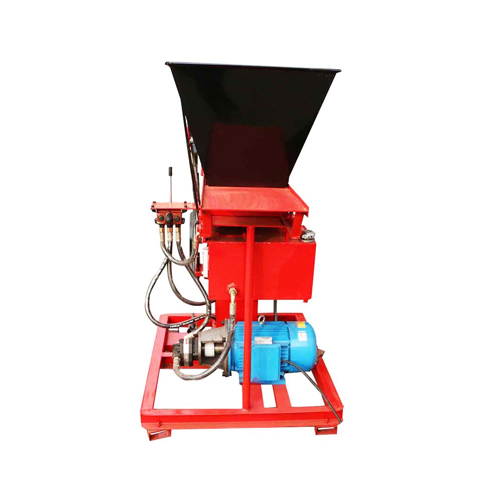 Easy to Operate Diesel Engine Manual Portable Hydraulic Hollow Clay Concrete Cement Block Brick Making Machinery