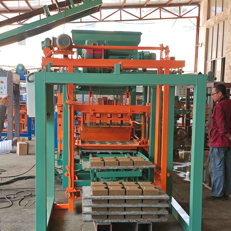 qtj4-25a interlocking brick making machine interlocking block moulds hollow block making machine